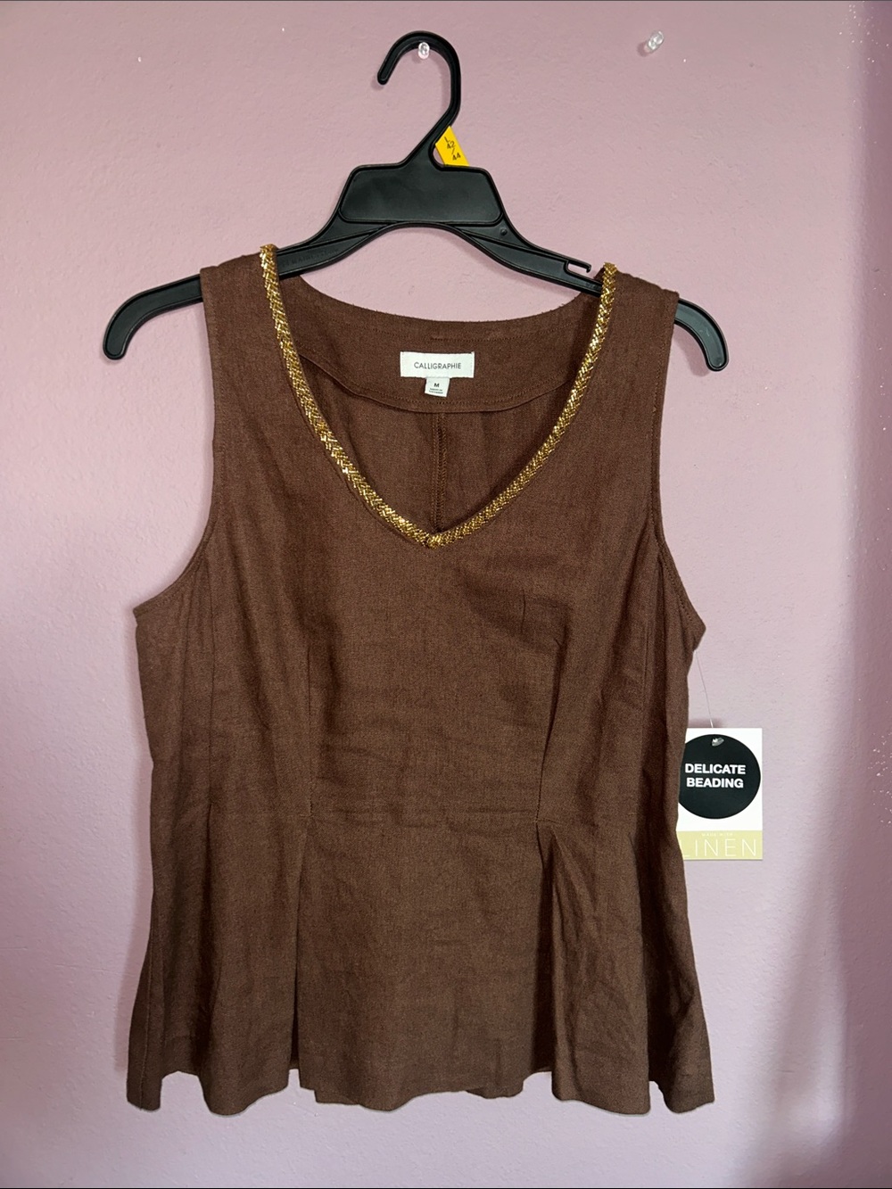 LINEN TOP - Picture 2 of 5